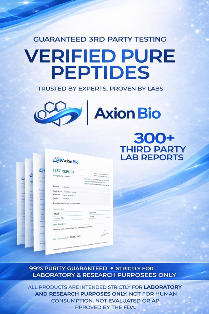 verified pure peptides and test reports